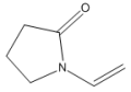 FU：交联聚乙烯基吡咯烷酮(PVP-P)
