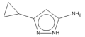 Alfa：3-氨基-5-环丙基-1H-吡唑, 96%
