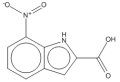 Alfa：7-硝基吲哚-2-甲酸, 96%