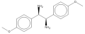 Alfa：(1S,2S)-二(4-甲氧基苯)-1,2-乙二胺, 98%