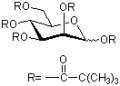 TCI-1,2,3,4,6-五-O-特戊酰-D-吡喃甘露糖,98.0%(GC)